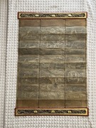 UNIKATOWA makata ścienna budda buddyzm hand made Birma 48 x 72 cm