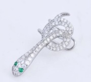 Nausznica, kolczyk, wąż. Vezzi, NOWA