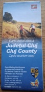 Judetul Cluj Cluj County Cycle tourist map 1:165 000