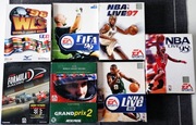 Gry PC Big Box 7 gier NBA Live 97 98 99 FIFA 99 WLS 98 F1 Grand Prix 2