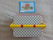 Klocki konstrukcyje skrzynka z narzędziami Quercetti Tecno i Vatos 668 szt