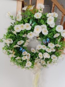 Duży wieniec wiosenny. 60 cm.