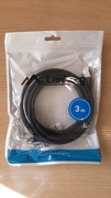 PATCHCORD KAT.6 FTP 3M CZARNY