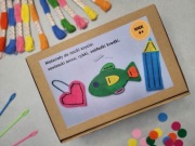 Zestaw do nauki szycia z przedszkolakiem