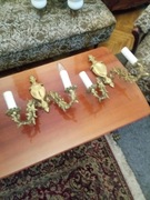 Kinkiet z mosiadzu antyk.