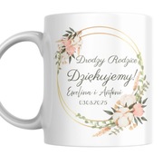 Kubek Prezent Podziękowania Na Ślub Od Pary Młodej Dla Rodziców