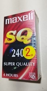 Kaseta VHS MAXELL SQ 240 nowe