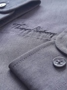 NOWA, elegancka w kolorze stalowym męska koszula Thomas Burberry