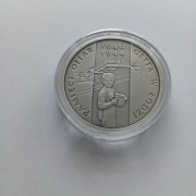 20 zł moneta z 2004 roku Pamięci Ofiar Getta w Łodzi