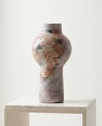 Designerski wazon 30 cm | Premium Art | Mixmedia upcykling unikat design