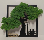 Dzień babci, dziadka, prezent - obraz mech CHROBOTEK 