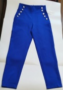 Świetne niebieskie spodnie My Station roz.S