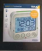 TFA Dostmann Bingo 2.0 cyfrowy budzik sterowany radiowo