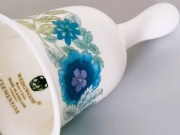 **DZWONEK niebieski sygn. porcelana Anglia 1950+