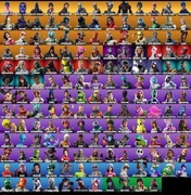 KONTO FORTNITE 1 SEZON OG SKULL GHOUL TROOPER BLACK KNIGHT PEELY