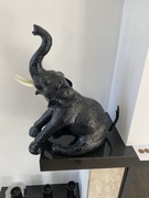 Duży słoń 44cm wysoki l