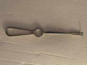 Hak do ran KOCHER 22 cm ostry 2 zęby