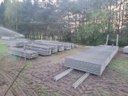 Przęsła Betonowe Różnego wzoru, montaż