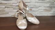 Damskie buty taneczne Burtan Vienna, cieliste, rozmiar 38 (24,5 cm)