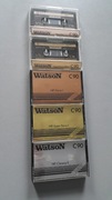 Kasety magnetofonowe Watson HiFi C90 różne modele zestaw 5 sztuk