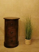 Komoda szafka kolonialna okrągły słupek lite drewno