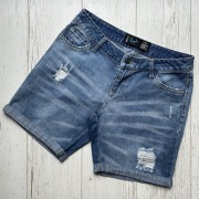 Krótkie spodenki jeansowe szorty damskie chillin cropp XS regular