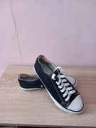 Wyprzedaż Trampki czarne damskie roz.39 wymiary opis 