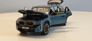 Model Skala 1:24 BMW XM szary otwierane drzwi oświetlenie Nowe