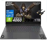 Laptop HP OMEN 16 i7-13620H RTX4060 16GB RAM SSD 1000GB 16,1' 165Hz Win11