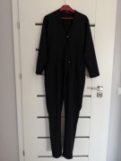 Elegancki czarny kombinezon Tom Wood Oslo Norway z Wełną rozmiar L