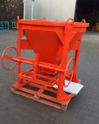 PODAJNIK ZBIORNIK NA BETON LEJ SILOS 1m3 DO ZALEWANIA BETONEM