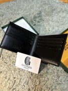 Goyard Portfel | Czarny | Klasyczny