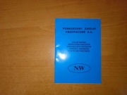 Ogólne warunki ubezpieczenia następstw wypadków PZU NW PRL