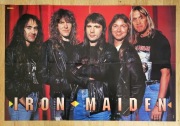 UNIKAT! IRON MAIDEN - GIGA Plakat z lat 90. - Format A1 (80 x 60 cm)