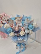 Kielich komunijny z figurką dla chłopca 