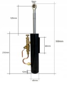 Siłownik do przecinarki taśmowej 21cm
