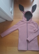 Bluza Kropek z kapturem Królik 128
