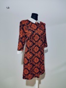 Sukienka w klimacie retro/mod lat 60 marki Atmosfere używana rozmiar 34/36