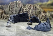 Star Wars Legion Wrak 6szt. Teren 2