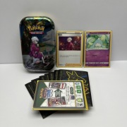 Puszka z kartami Pokemon TCG Bede