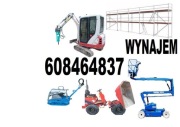 Wynajem minikoparka 3t, wozidło wiertnica Strumień
