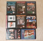 10 filmów DVD i VideoCD Fortepian 3 dni Kondora Słoń Don Juan Gniew Cisza