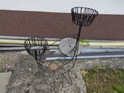 Kwietnik metalowy PRL