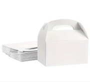 Pudełko prezentowe na ciasto / upominki - BIAŁE
