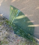 Szyba lewa boczna przód Peugeot 407