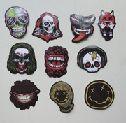 10 naklejek BUŹKI, TWARZE - rózne kształty - Zestaw #5