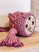 TOREBKA HANDMADE SZYDEŁKOWA OKRĄGŁA BUZKOWA