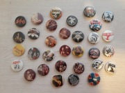 przypinka Slayer Iron Maiden Metallica Venom thrash heavy metal