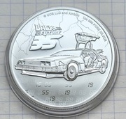 #3038 Niue 2 dolary 2020 Powrót do przyszłości 1oz  0.999