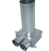 SKRZYNKA ROZPRĘŻNA 2X75MM/100MM Z USZCZELKAMI SMART-FLEX KLO2X75100